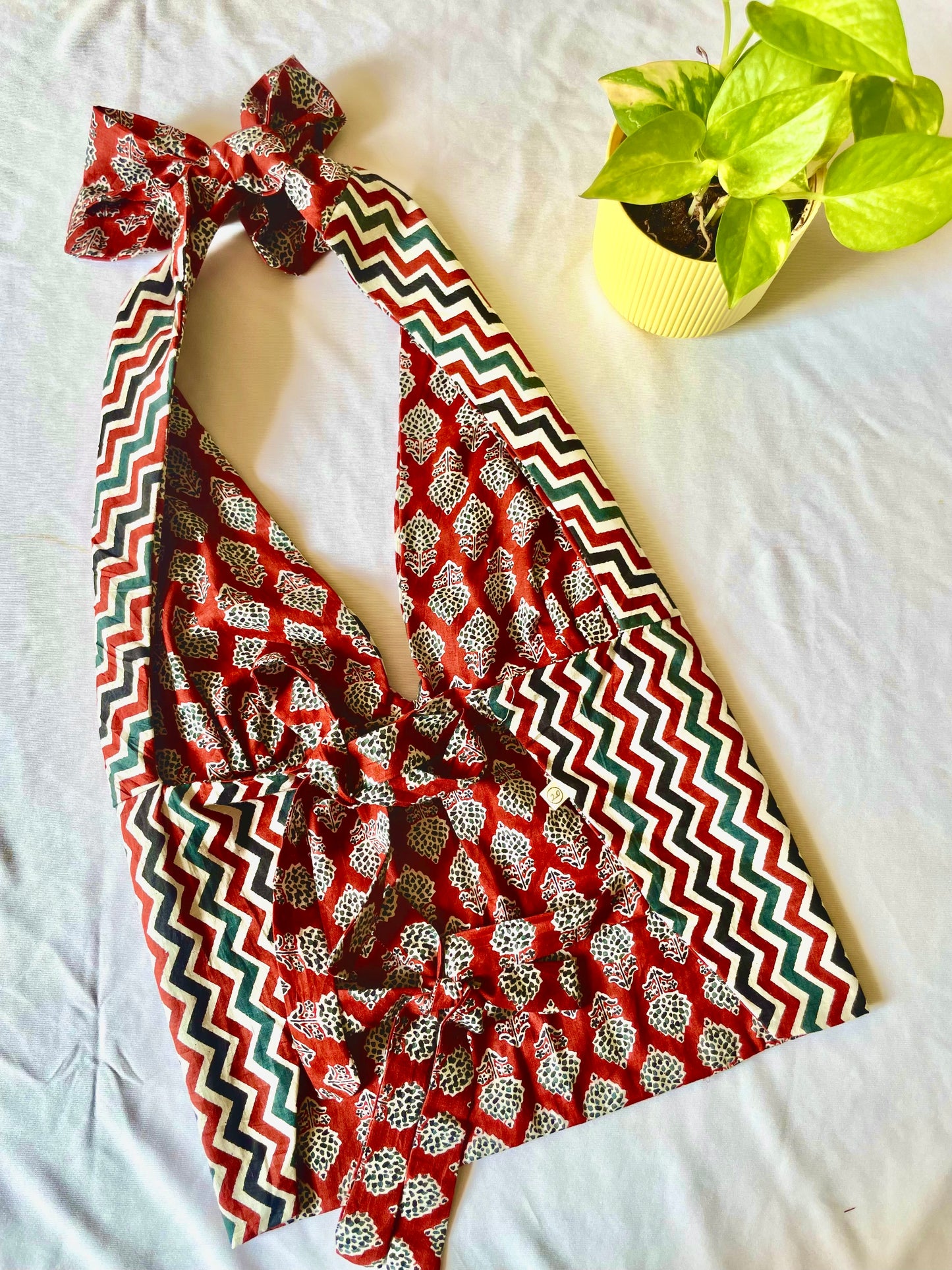 Terracotta Tale GEET Halter Top