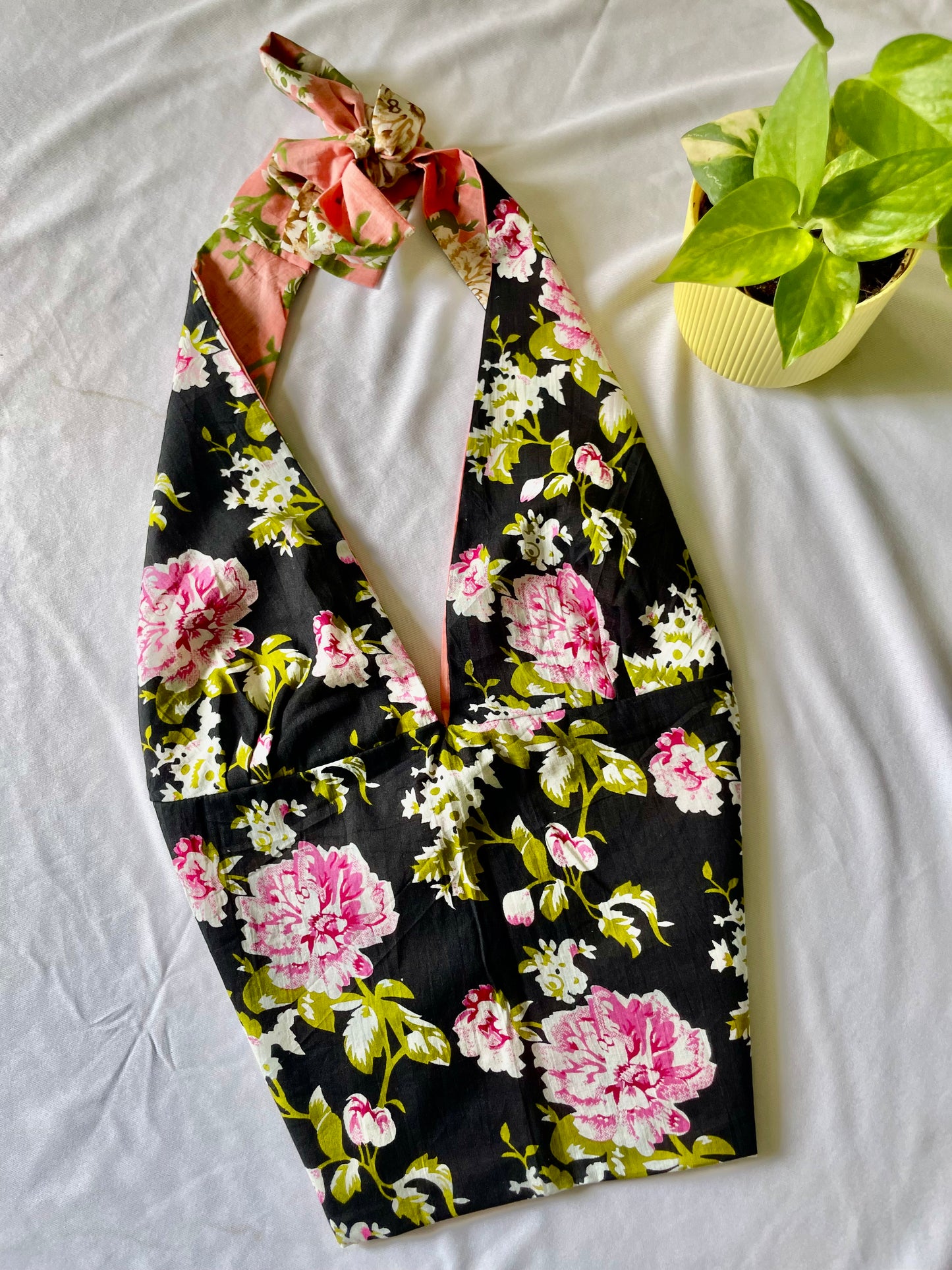 Midnight Rose GEET Halter Top