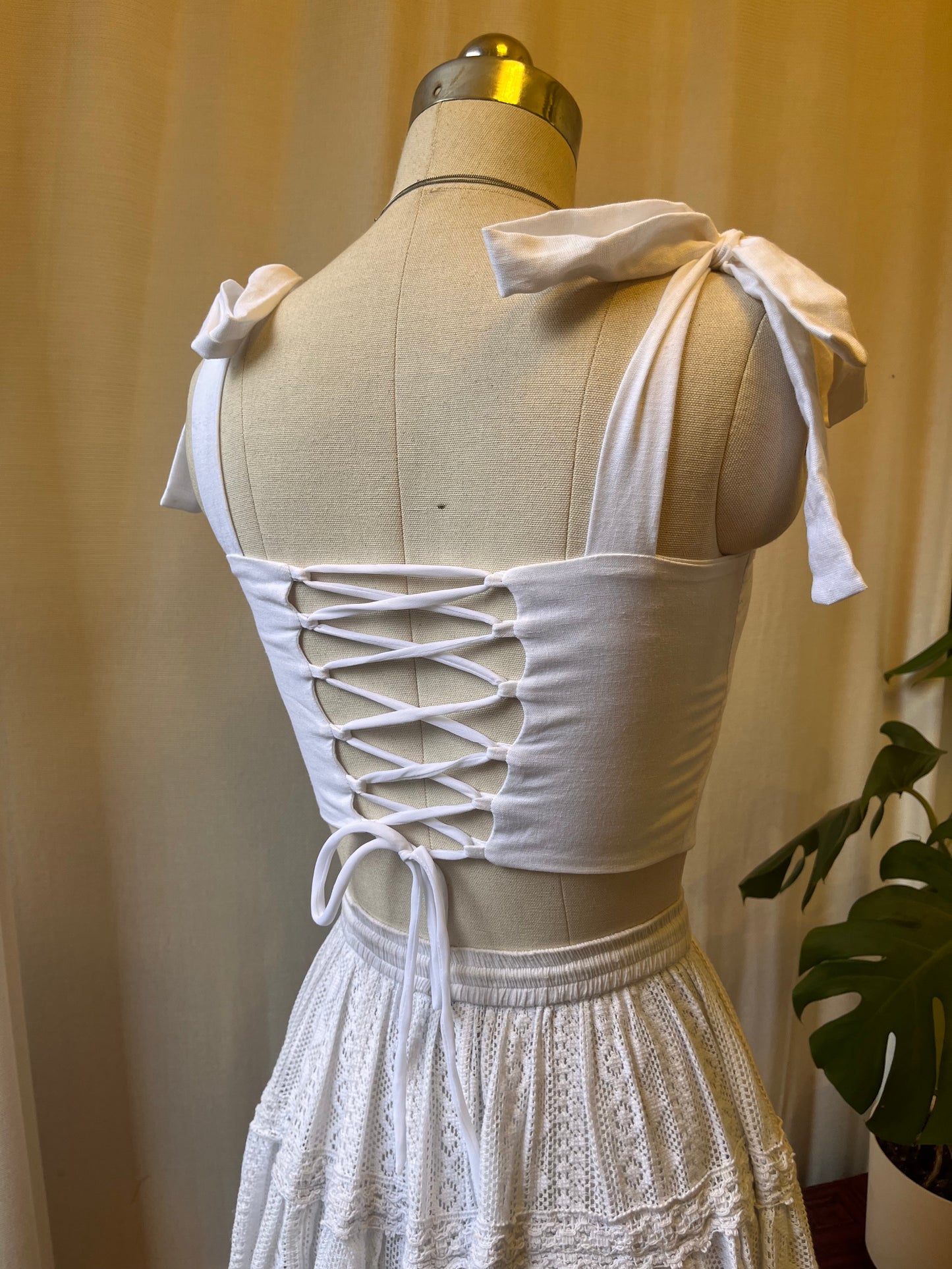 Ivory Dream Corset Top