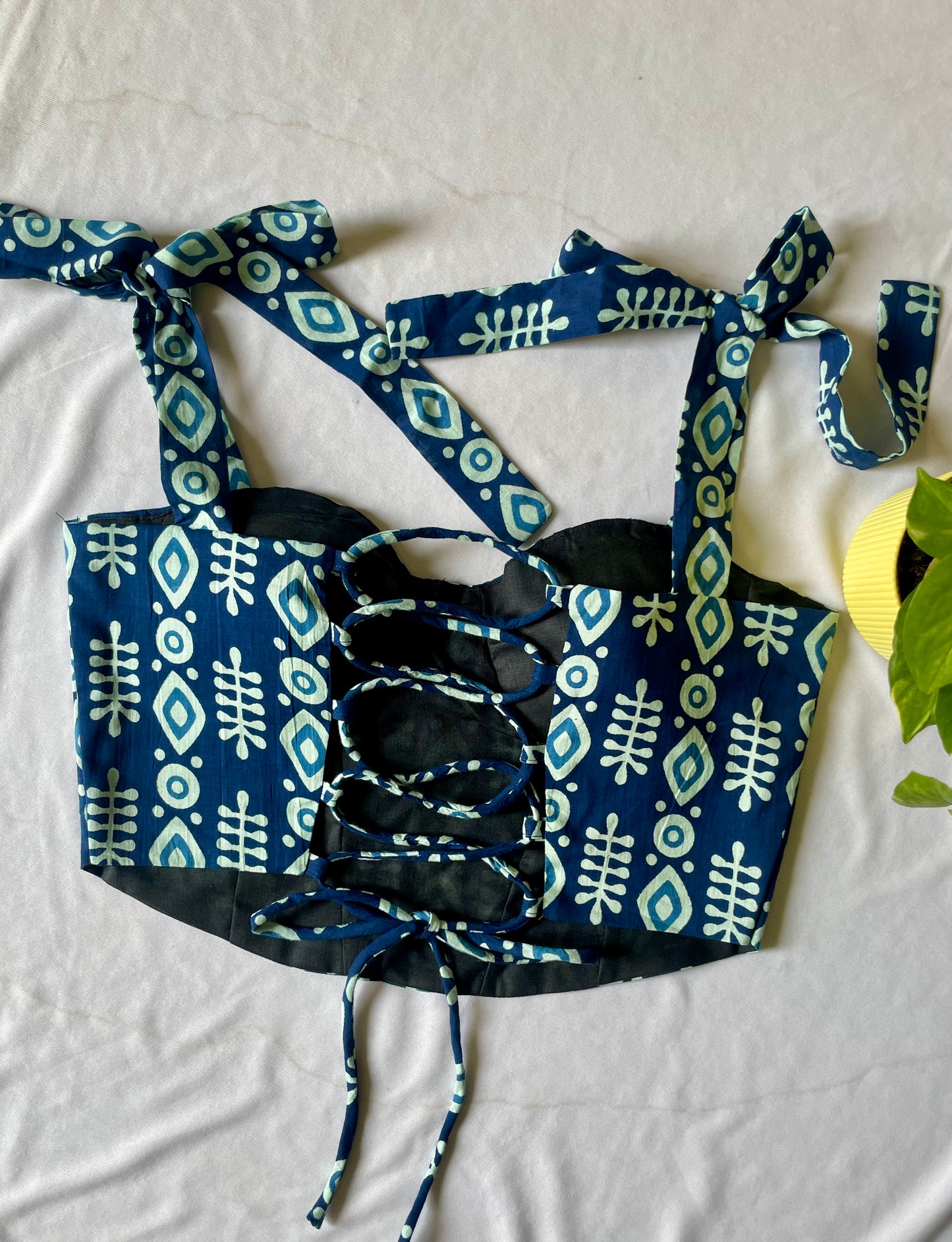 Ocean daze corset top