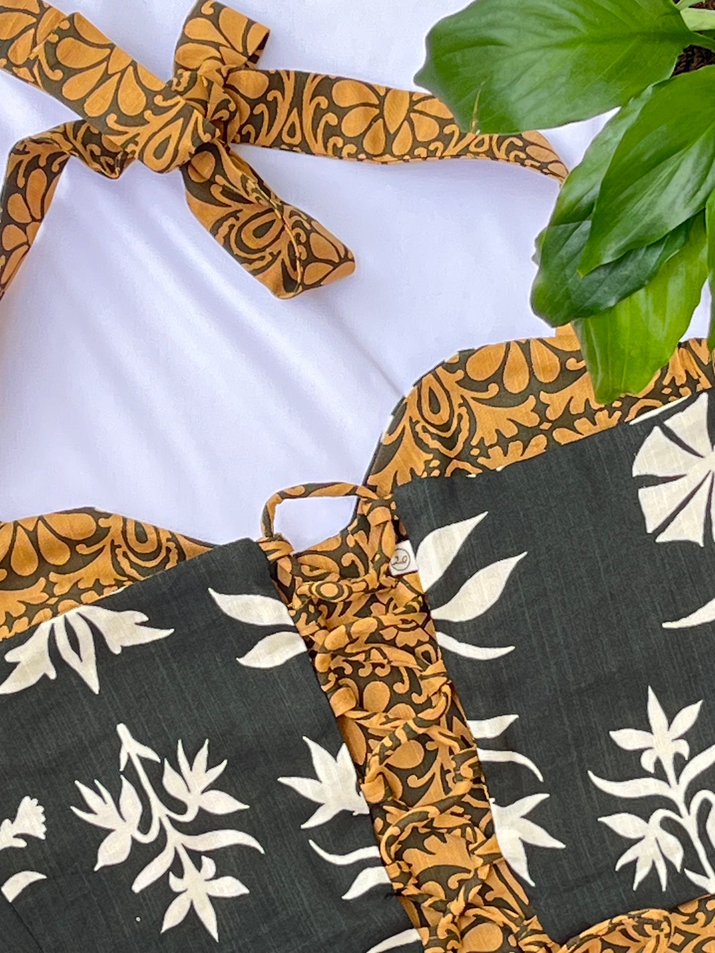 Mustard meadow Reversible Corset top