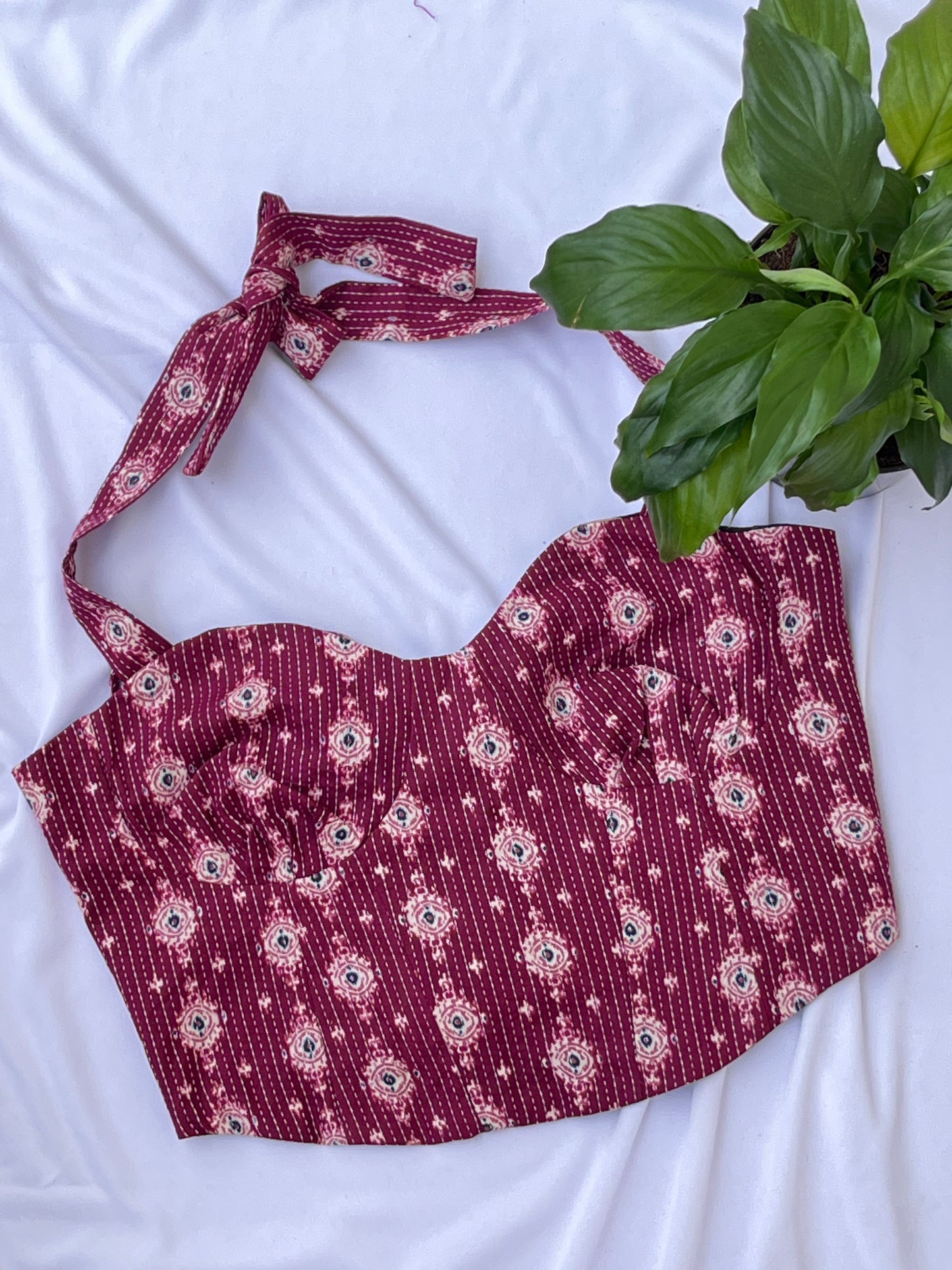 Mist and Rose Reversible Corset top