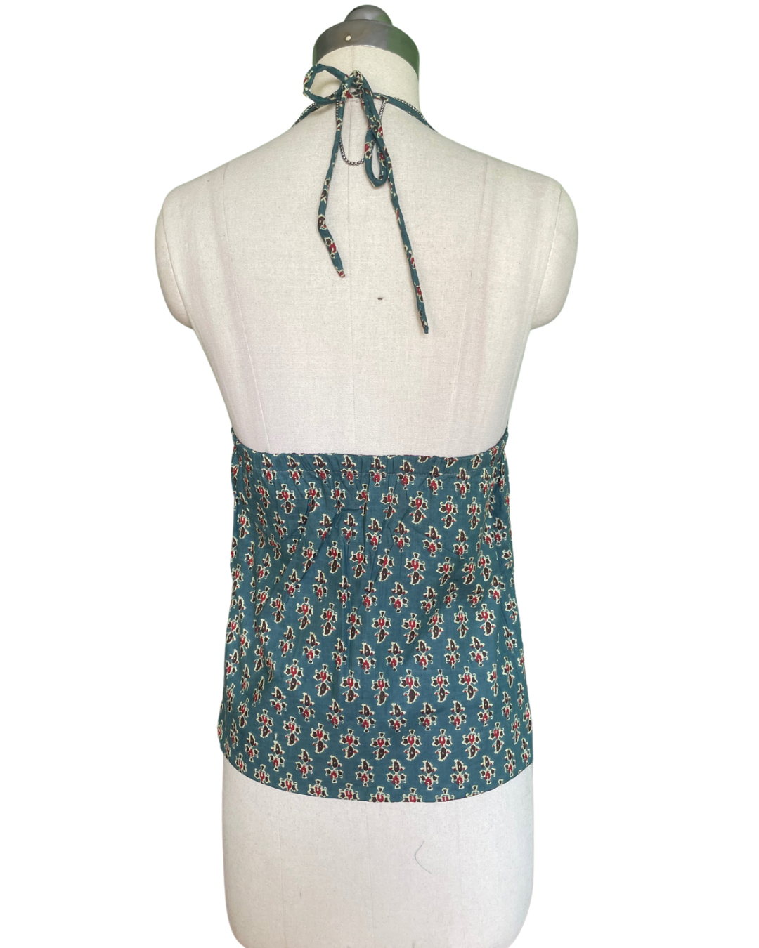 Bloom rush Y2K halter top