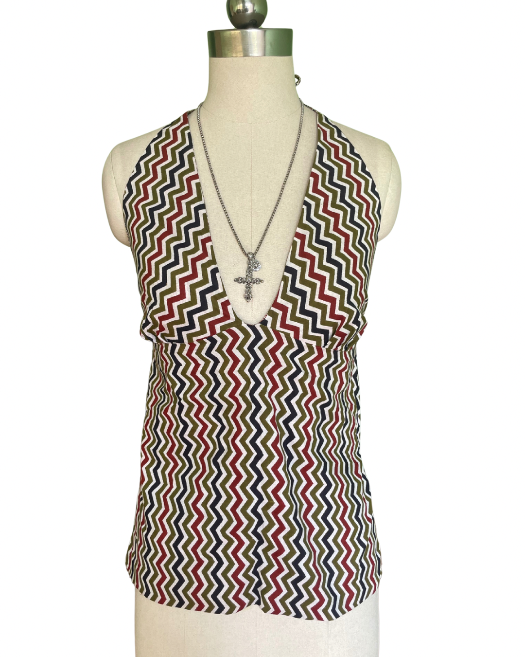 Boho bloom Y2K halter top
