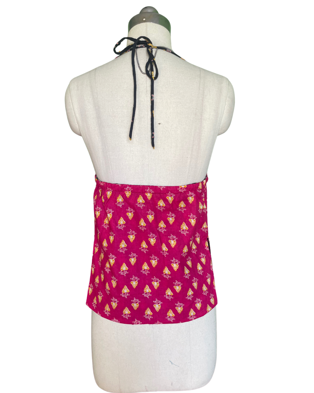 Midnight pop Y2K halter top