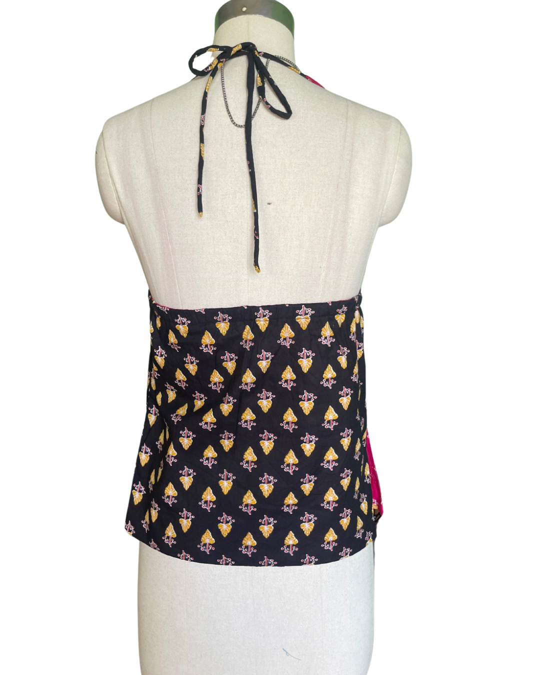 Midnight pop Y2K halter top