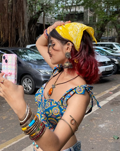 Summer sprite corset top