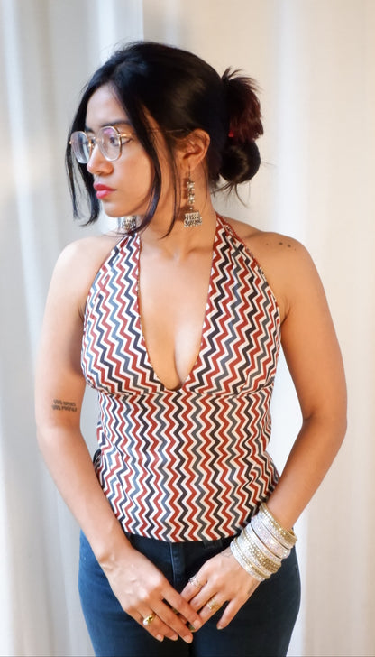 Terracotta Tale GEET Halter Top