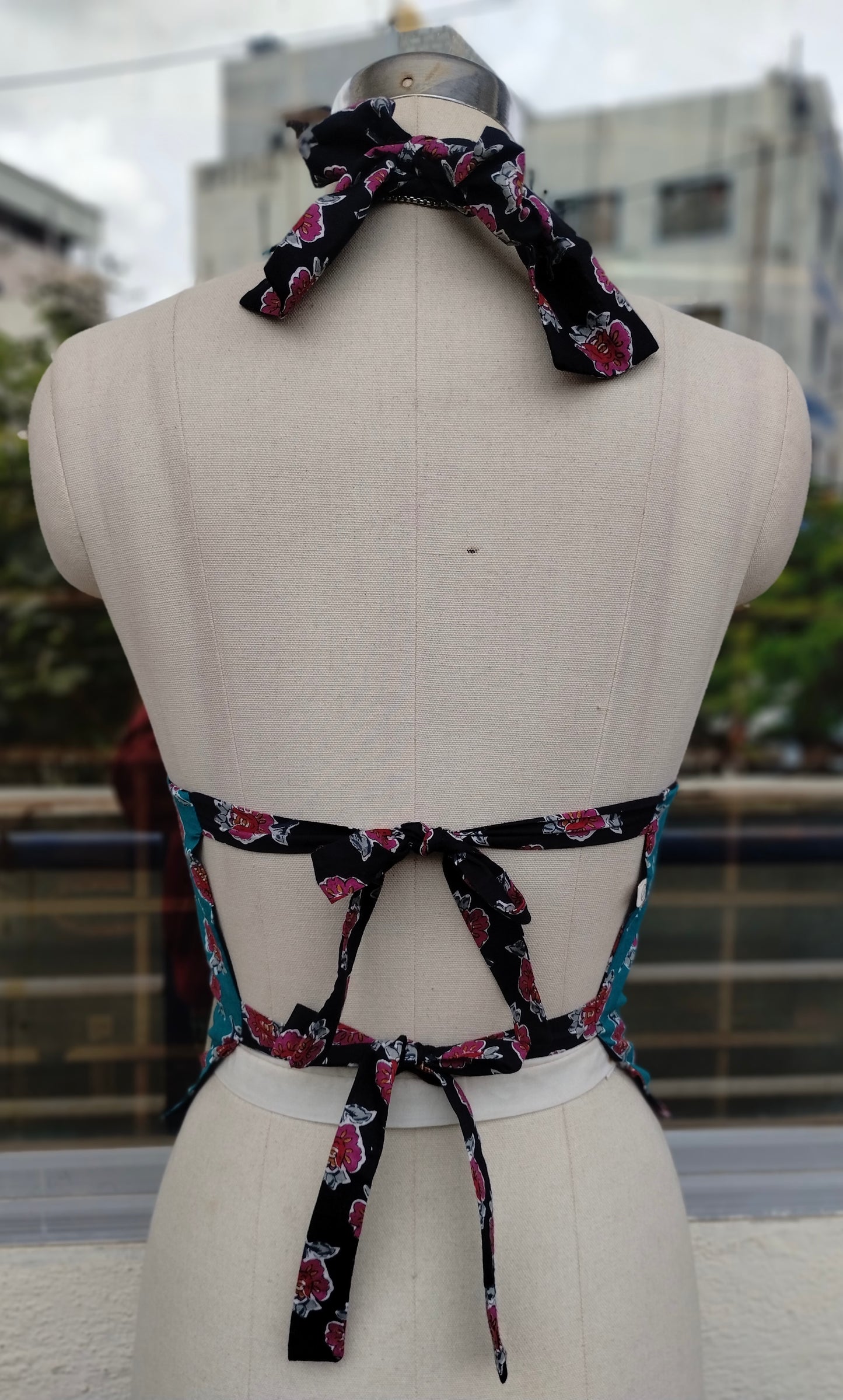 Moonlit Petals Reversible GEET Halter Top