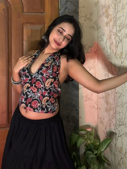 Seafoam Shadows GEET Halter Top