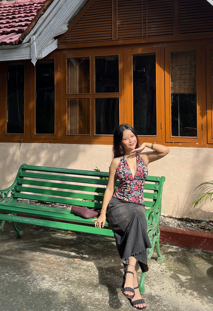 Seafoam Shadows GEET Halter Top