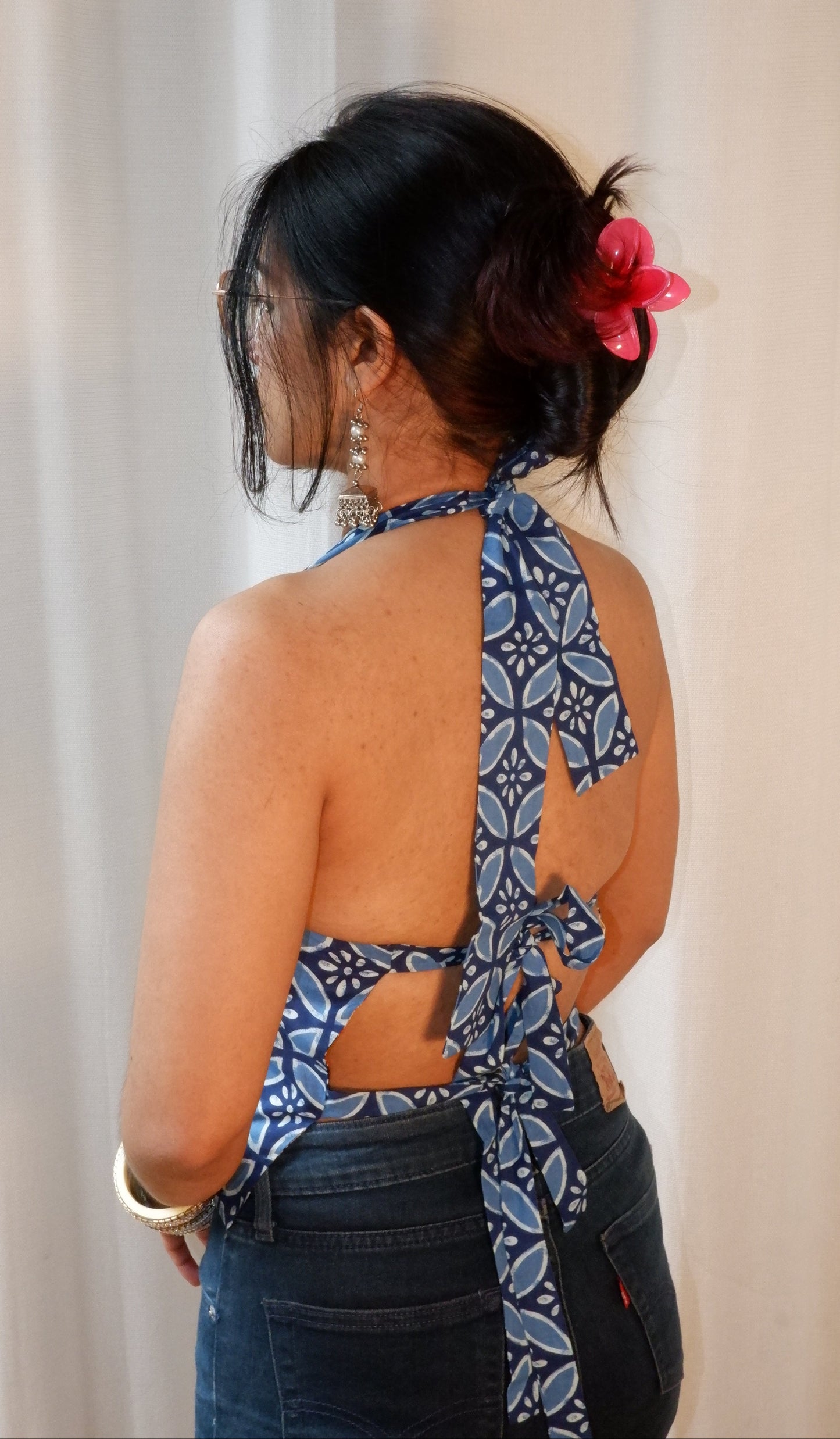 Twilight Petals GEET Halter Top