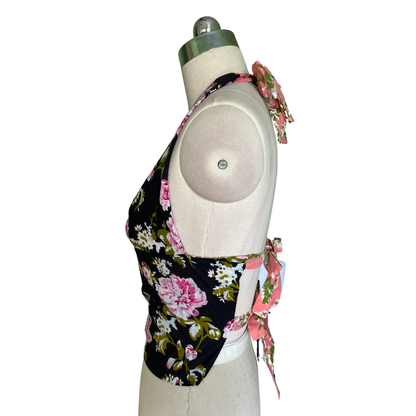 Midnight Rose GEET Halter Top