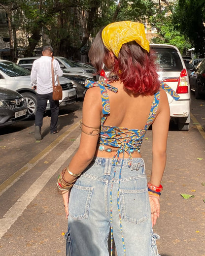 Summer sprite corset top