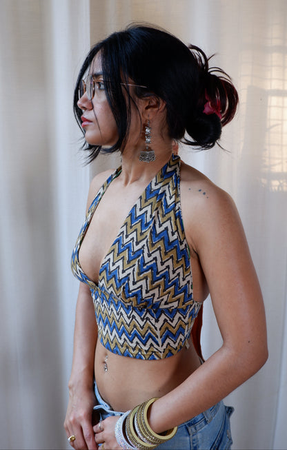 Botanic Muse Reversible Halter Top