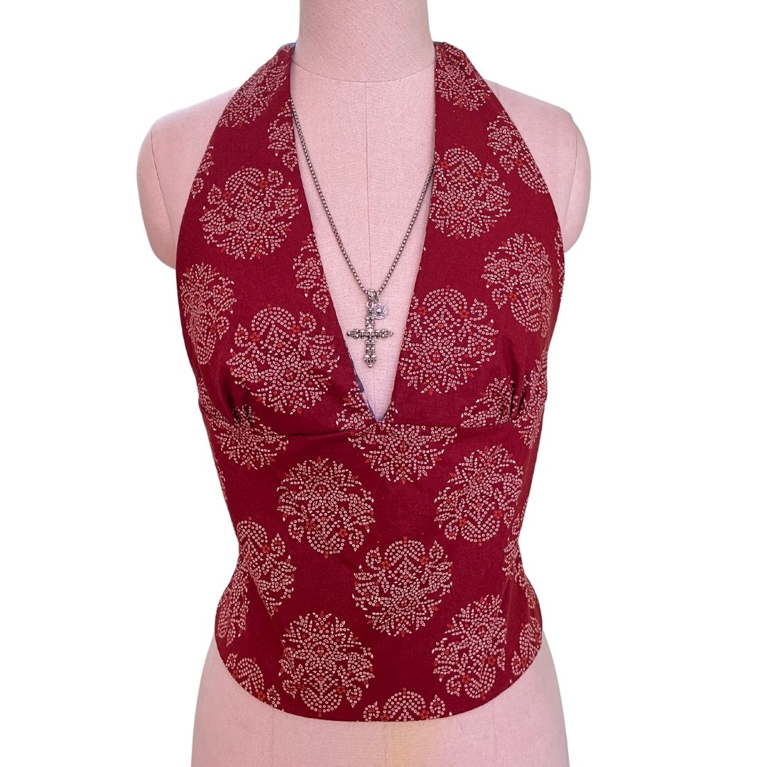 Red Rush GEET Halter Top