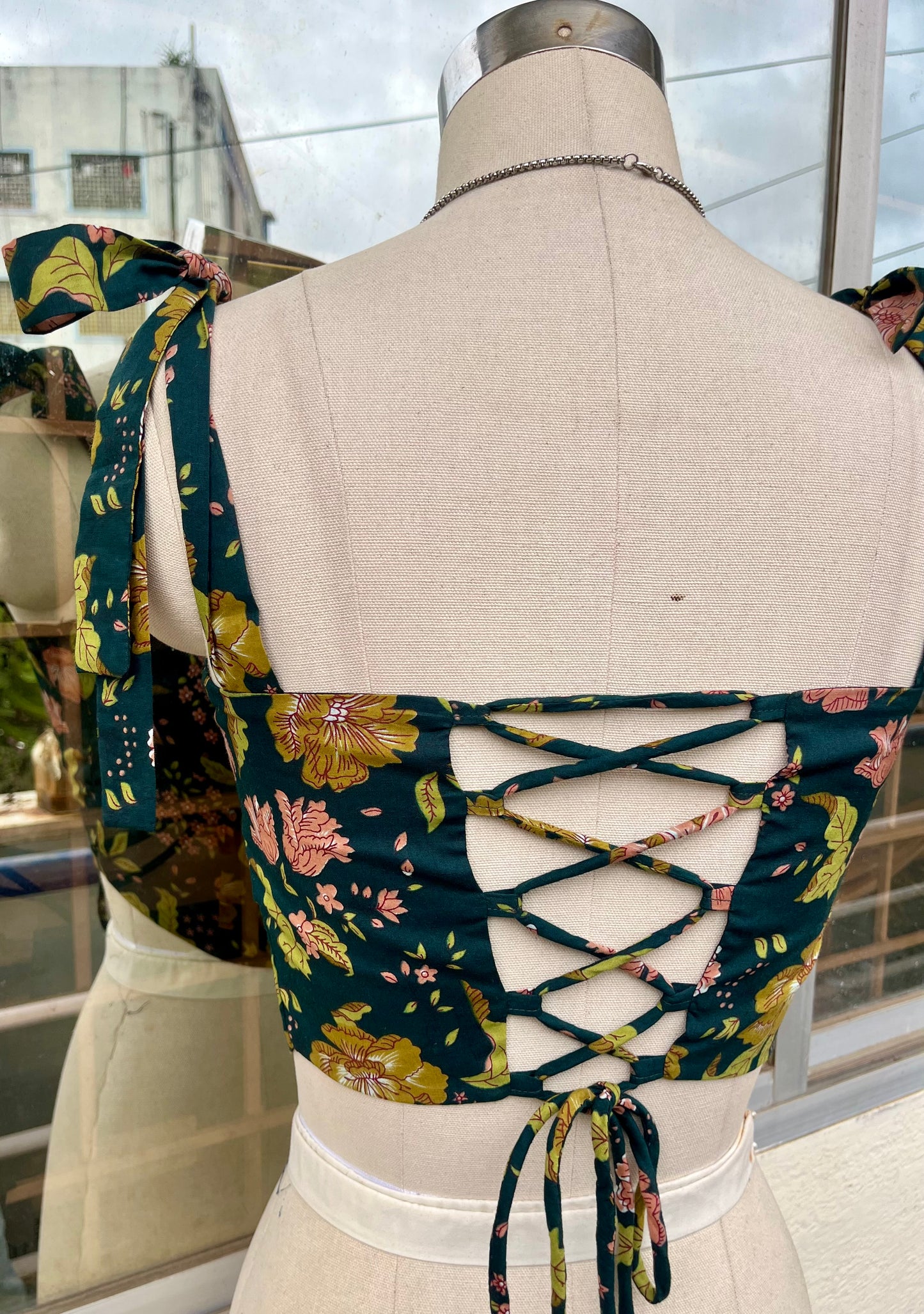 Forest Corset top