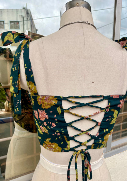 Forest Corset top