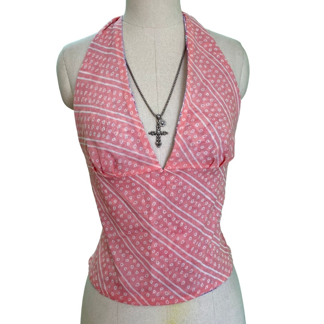 Sunset Pearl GEET Halter Top