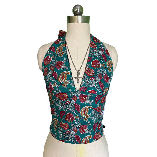 Seafoam Shadows GEET Halter Top