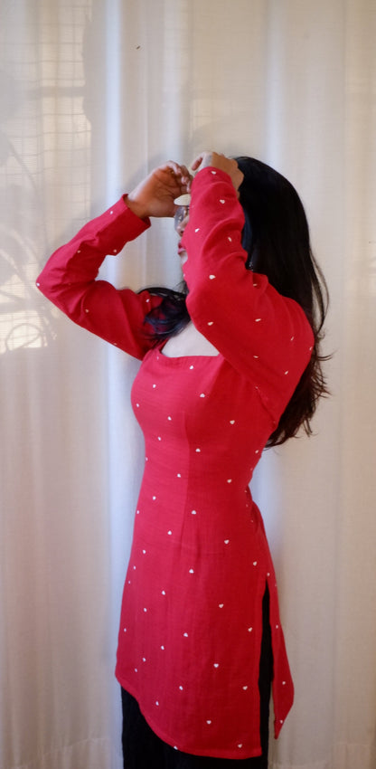 Red hearts Dori Kurti