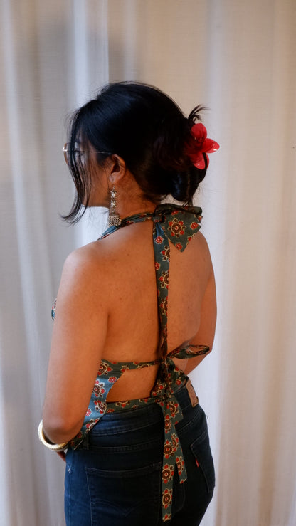 Wildstripe Grove GEET Halter Top