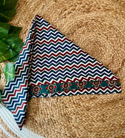 Wildstripe grove Reversible Bandana