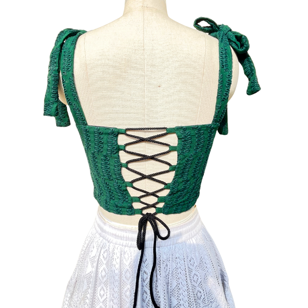 Jade Jewel Corset Top