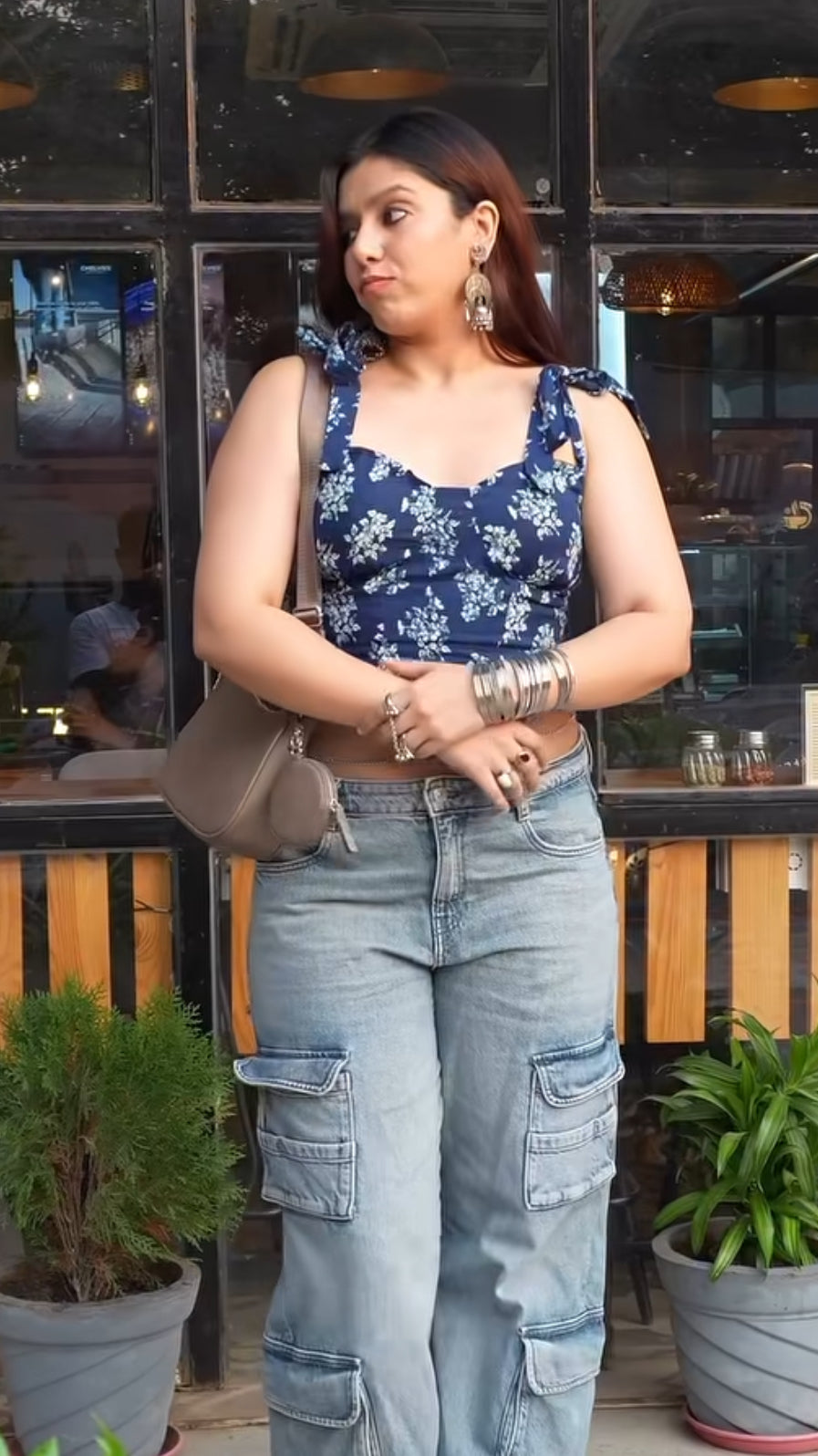 Blueberry Corset top