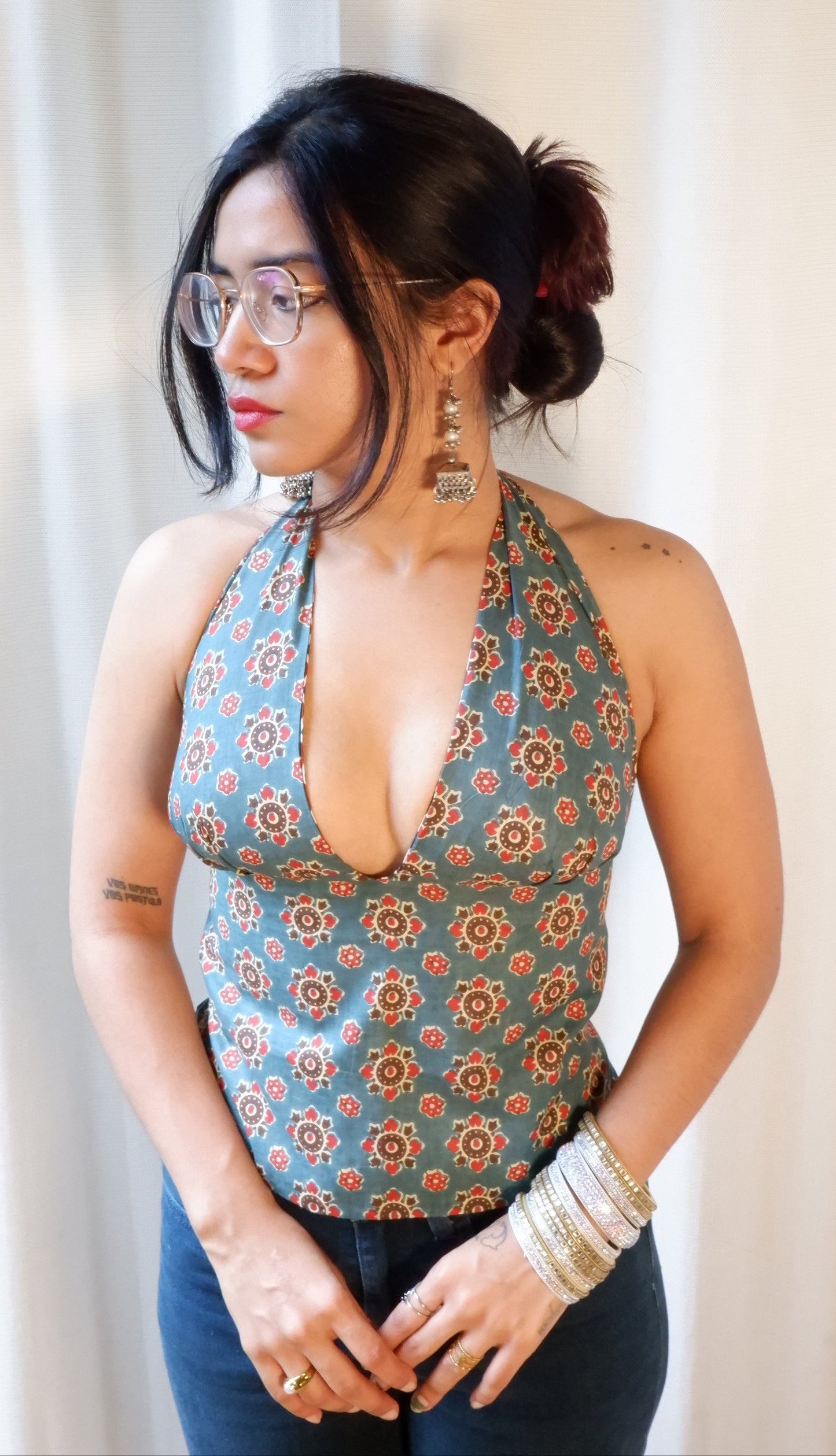 Wildstripe Grove GEET Halter Top