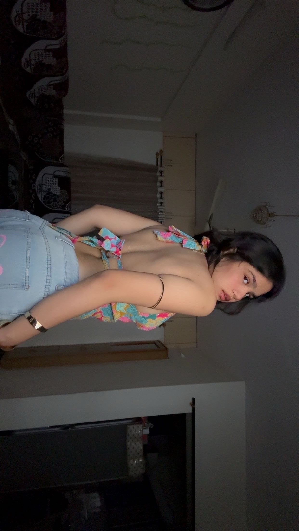 Tropical Crush GEET Halter Top