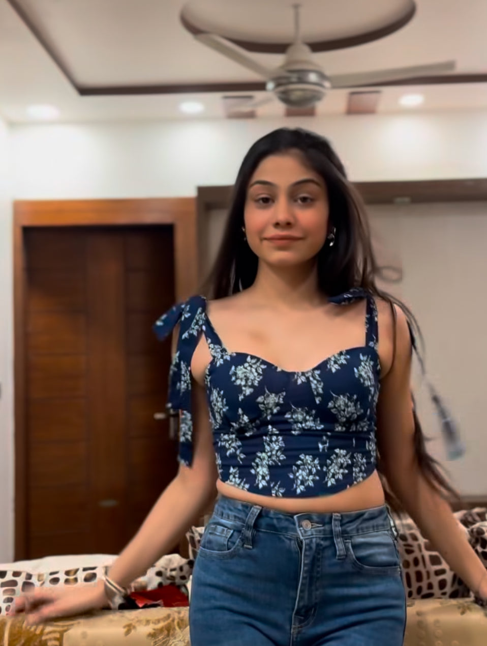 Blueberry Corset top