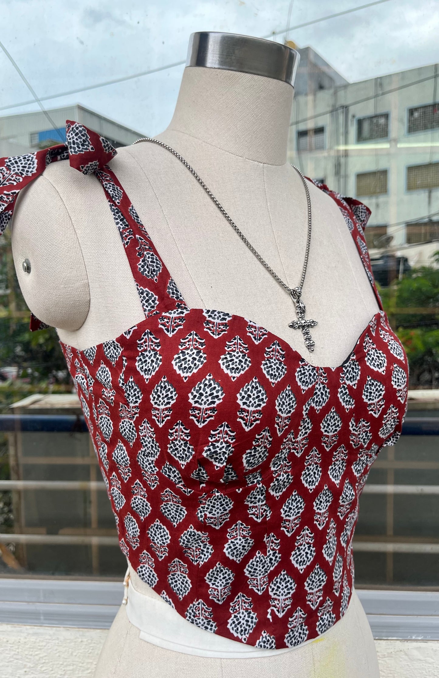 Terracotta Tale corset top