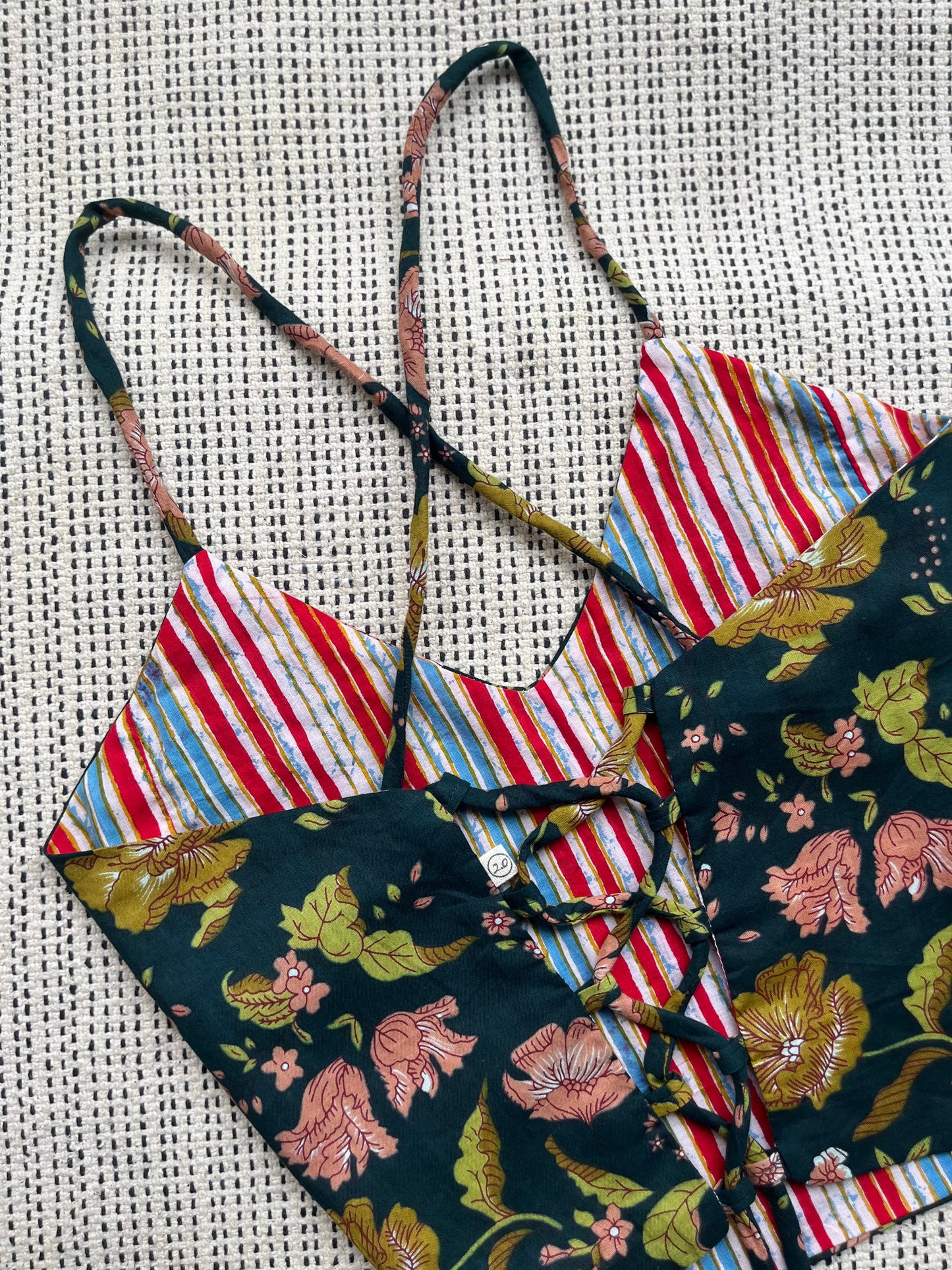 Forest fairy Backless Crop Top