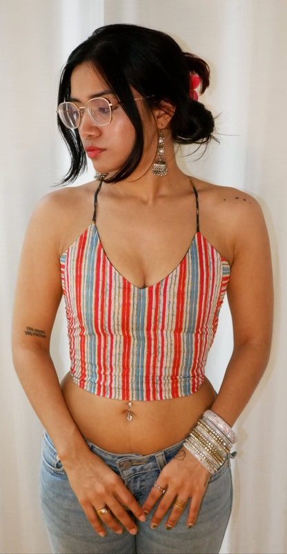 Forest fairy Backless Crop Top