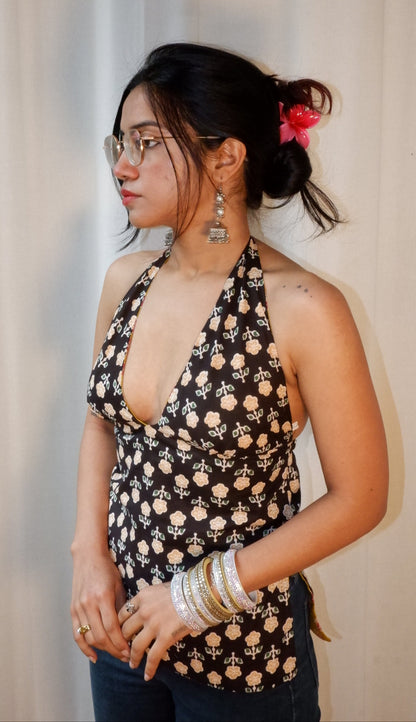 Bumble mood Y2K halter top