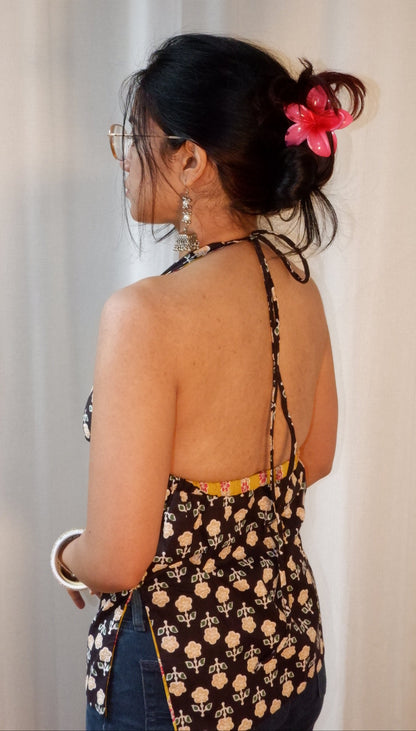 Bumble mood Y2K halter top