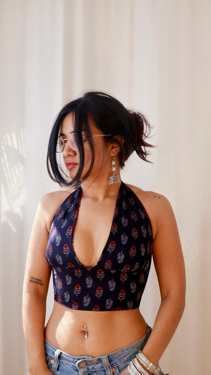 Nomad Reversible Halter Top