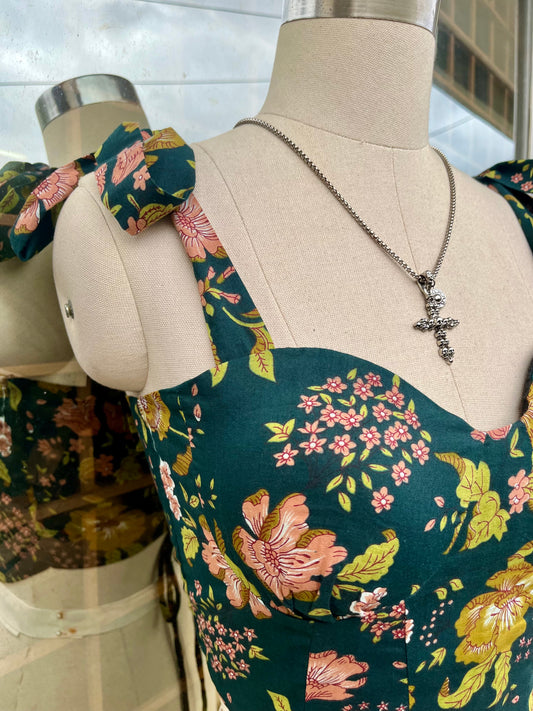 Forest Corset top