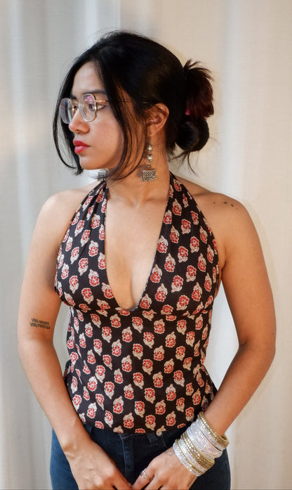 Twilight Petals GEET Halter Top