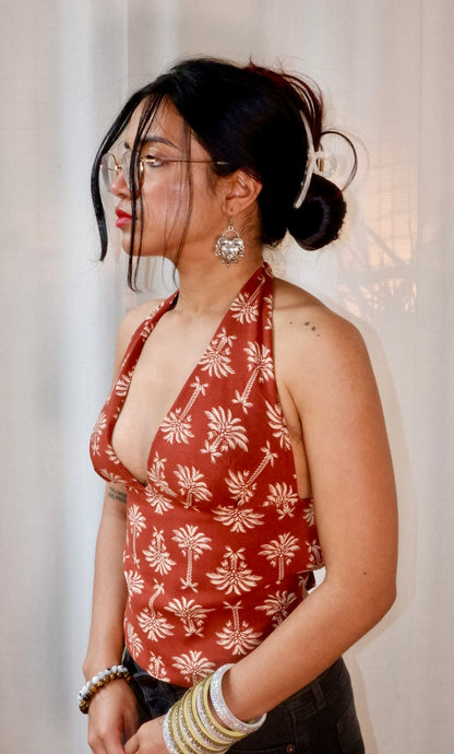 Hawaiian Coffee GEET Halter Top