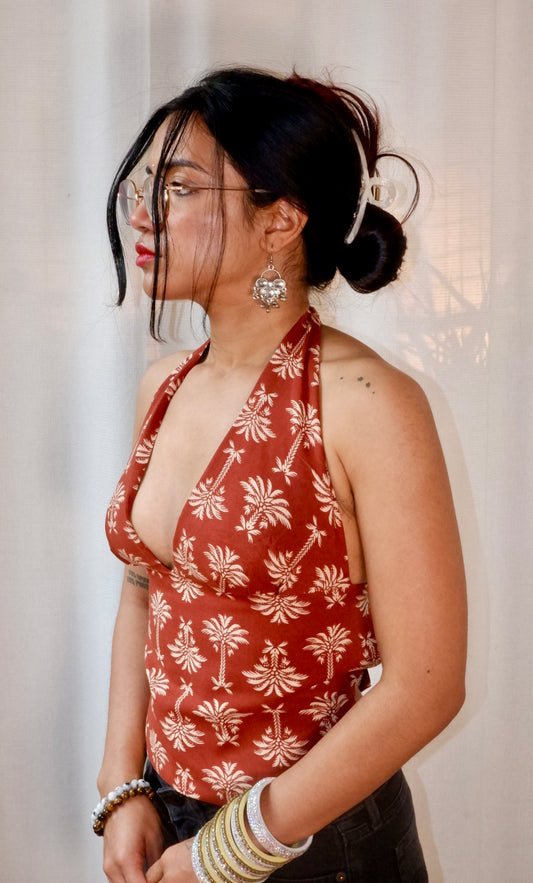 Hawaiian Coffee GEET Halter Top