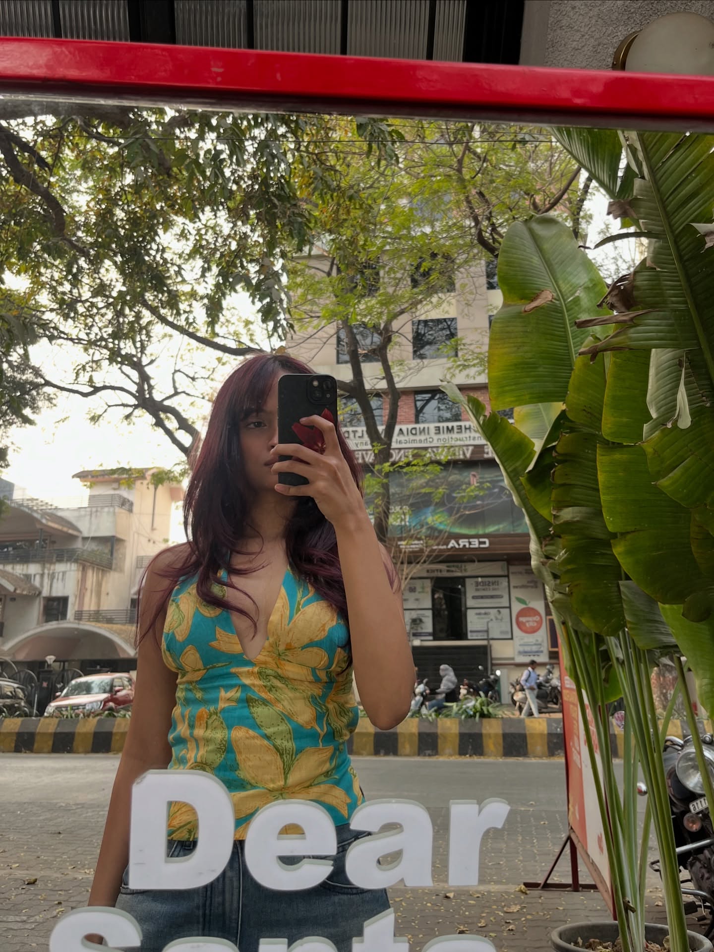 Tropical Bloom GEET Halter Top