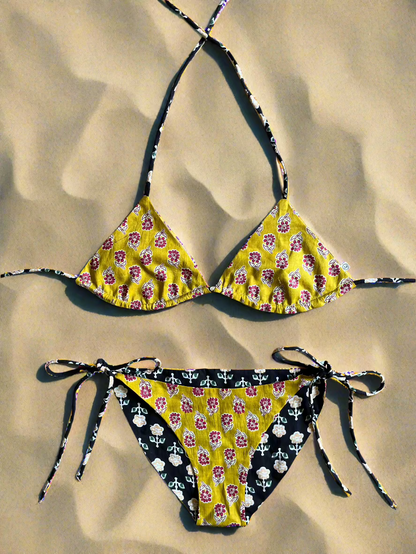 Sunshadow Bikini Top and Bottom