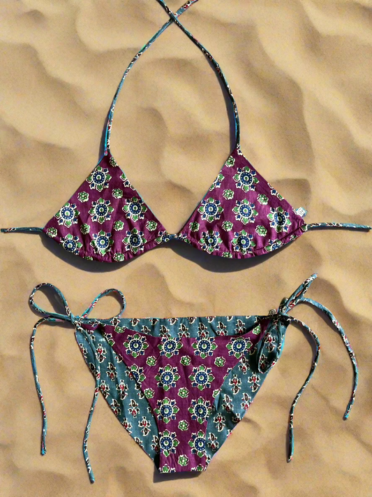 Mistflower Bikini Top and Bottom
