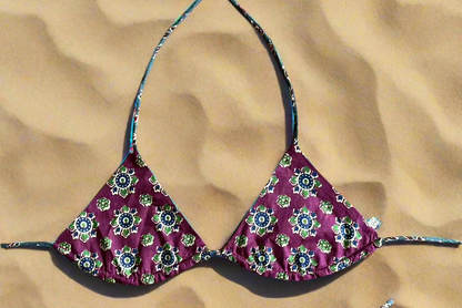 Mistflower Bikini Top