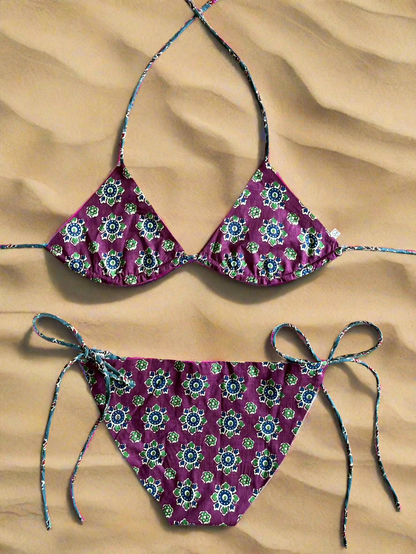 Mistflower Bikini Top and Bottom