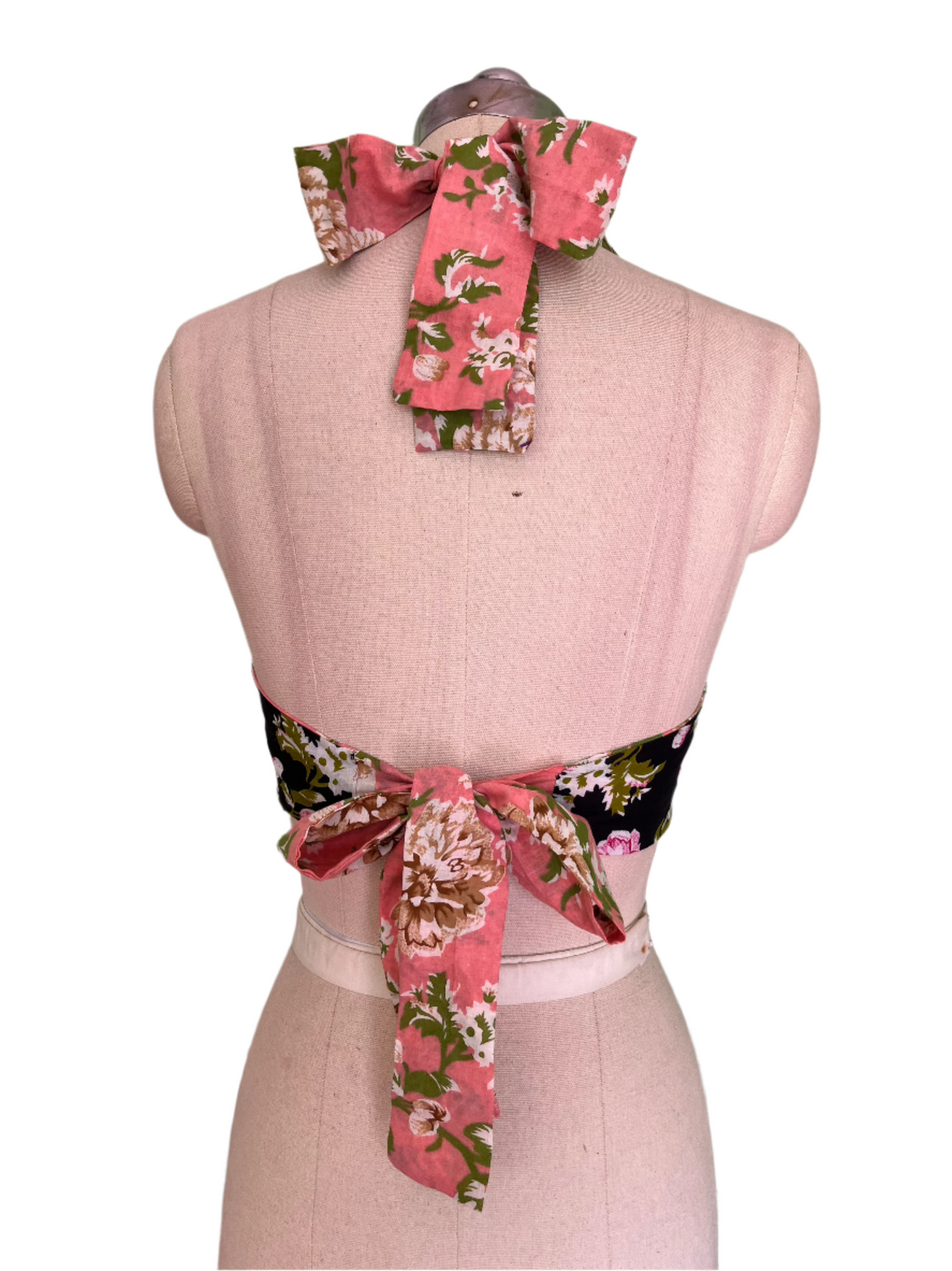 Midnight Rose Reversible Halter Top
