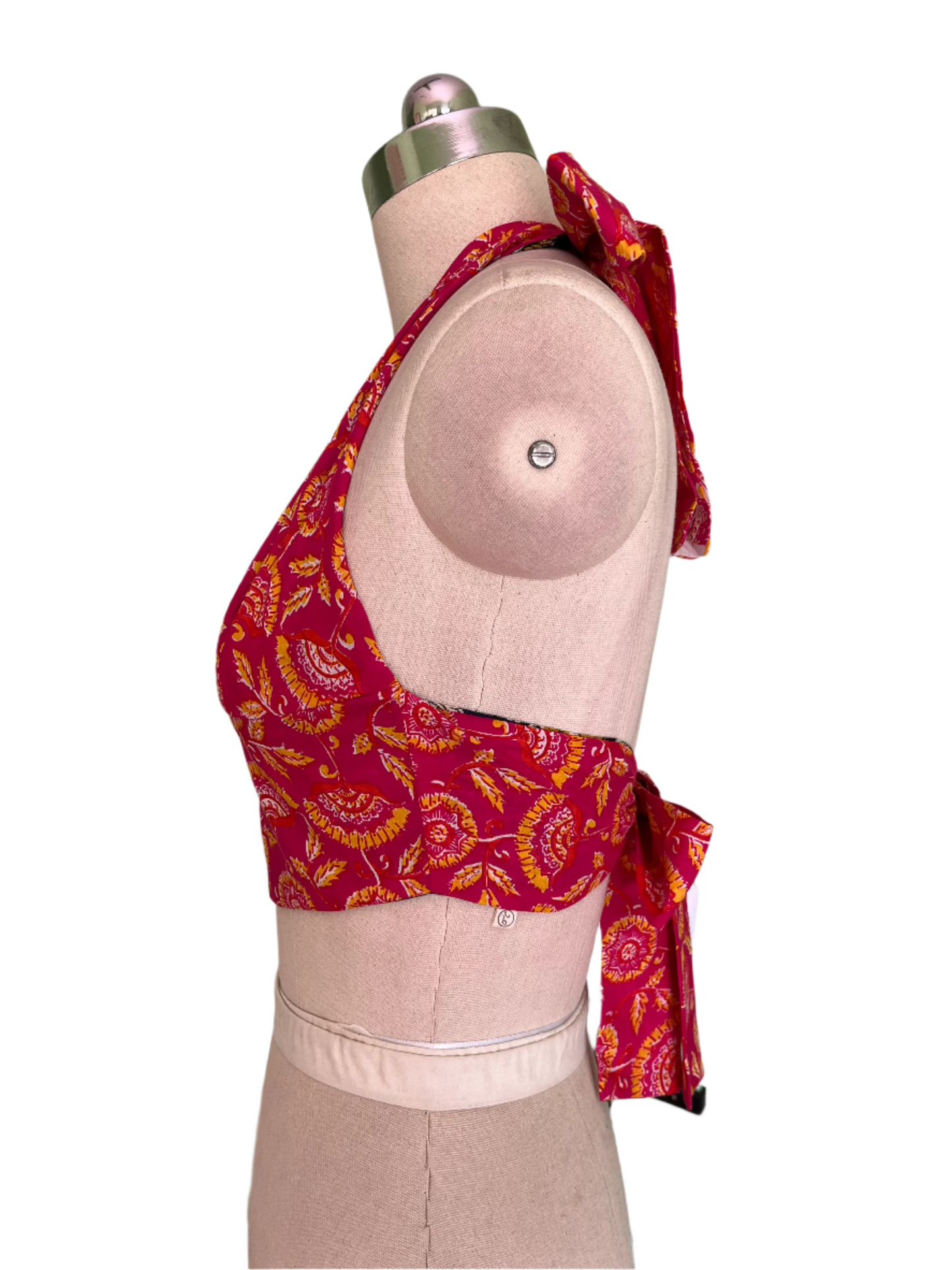 Rose After Dark Reversible Halter Top