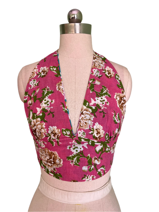 Dreamcore Drip Reversible Halter Top